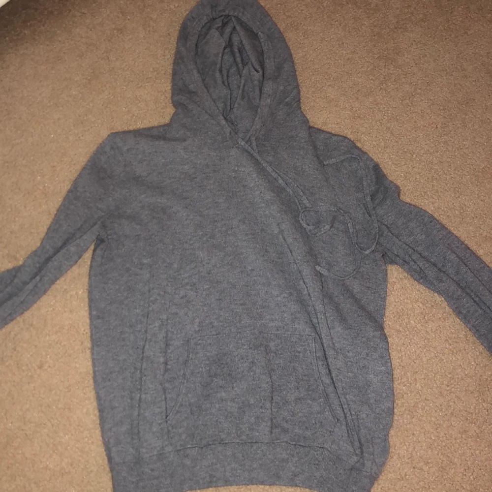 Cozy gray sweatshirt